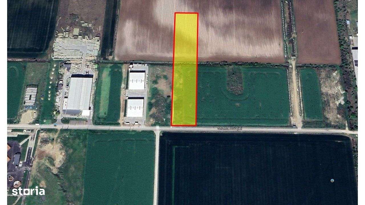 Teren Buftea - Strada Aviației-0