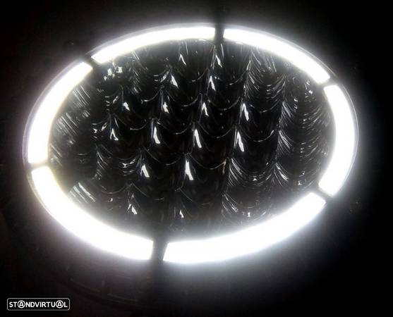Farol LED C Minimo 19 cms 85W C/ Homologação - 2
