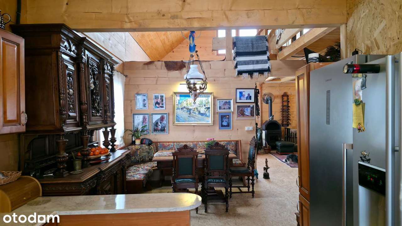 Dom z bala świerkowego | 187 m2 | Chojnik, gm. Gromnik-12