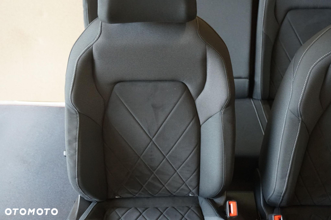 FOTELE KANAPA BOCZKI  VW GOLF 8 VIII KOMBI ALCANTARA GRZANE MASAŻ - 13