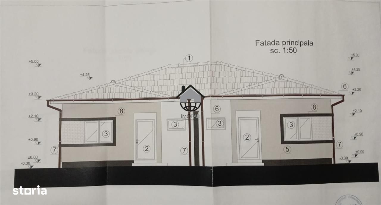 Duplex cu 3 camere in Mosnita Noua