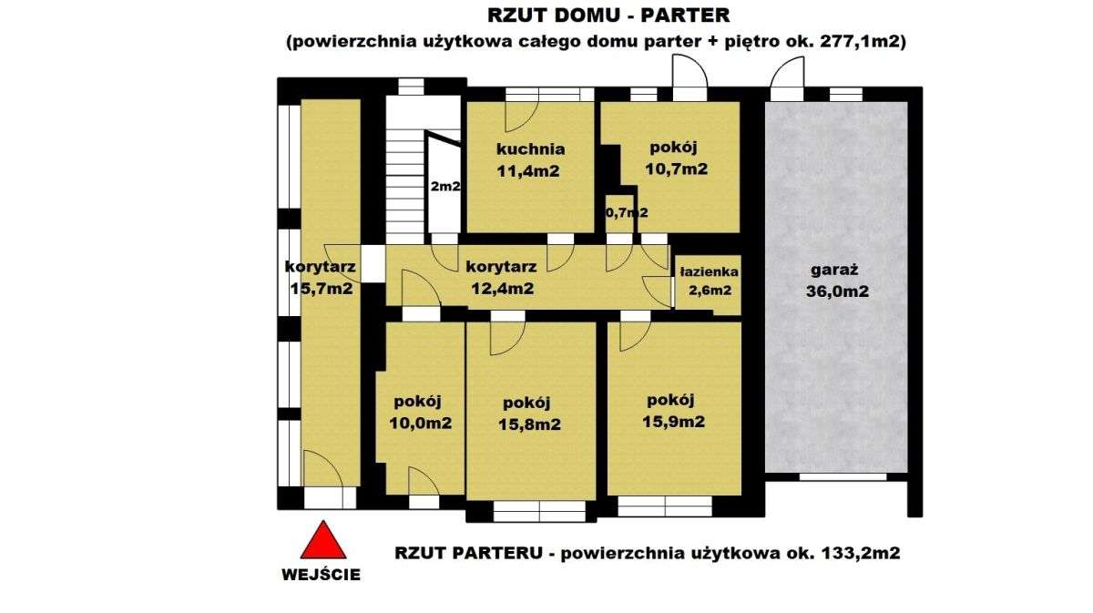 Duży dom wraz z budynkiem gospodarczym  . - Pełny obrazek: 3/20