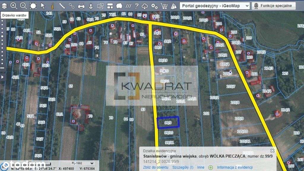 Działki z Wz w zielonej okolicy, 45 min od W-wy - Pełny obrazek: 4/7