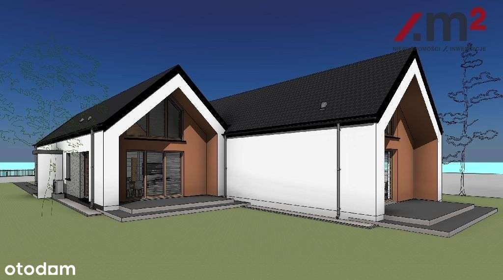 Nowy Dom Bliżniak Parterowy W Okolicy Torunia !-1