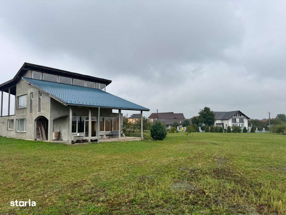 Casa semifinisata cu teren generos – 377 mp utili, 5754 mp teren – - Imagine principală: 4/19