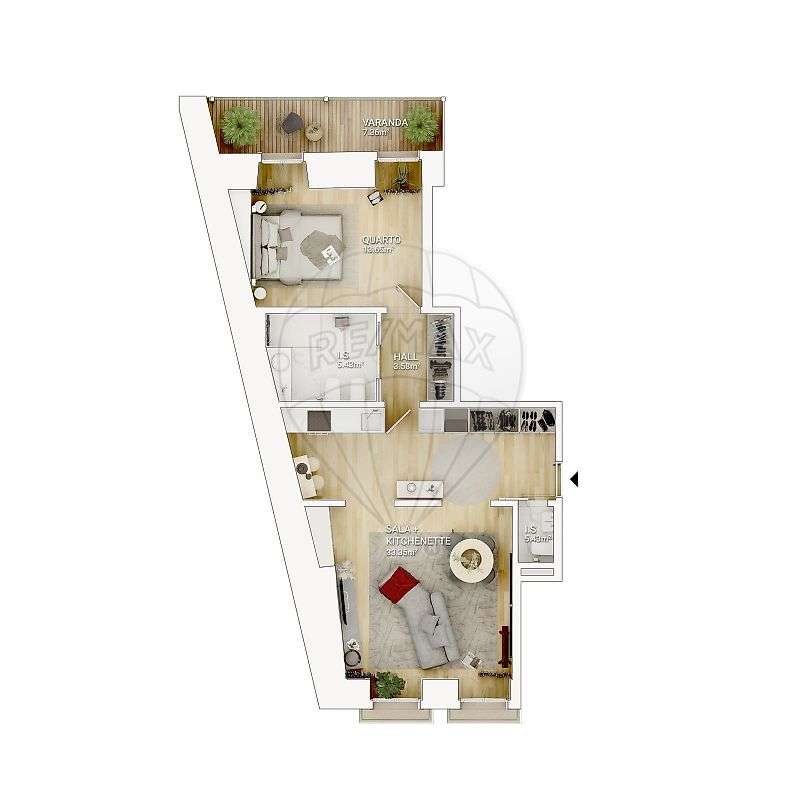 Apartamento T1 para venda-26