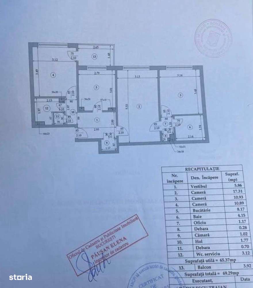 Vanzare apartament 3 camere Militari Scoala — fotografia 1