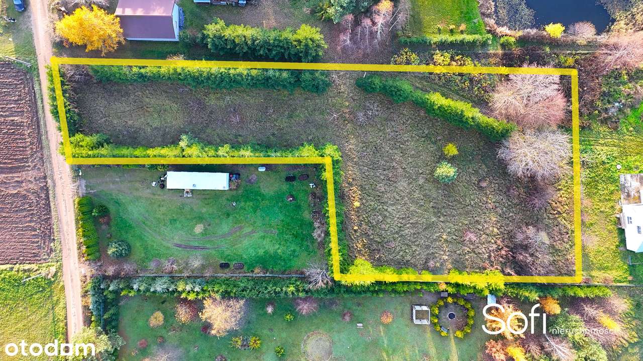 KRASNE - wyjątkowa DZIAŁKA nad Jeziorem Długim - Pełny obrazek: 4/6