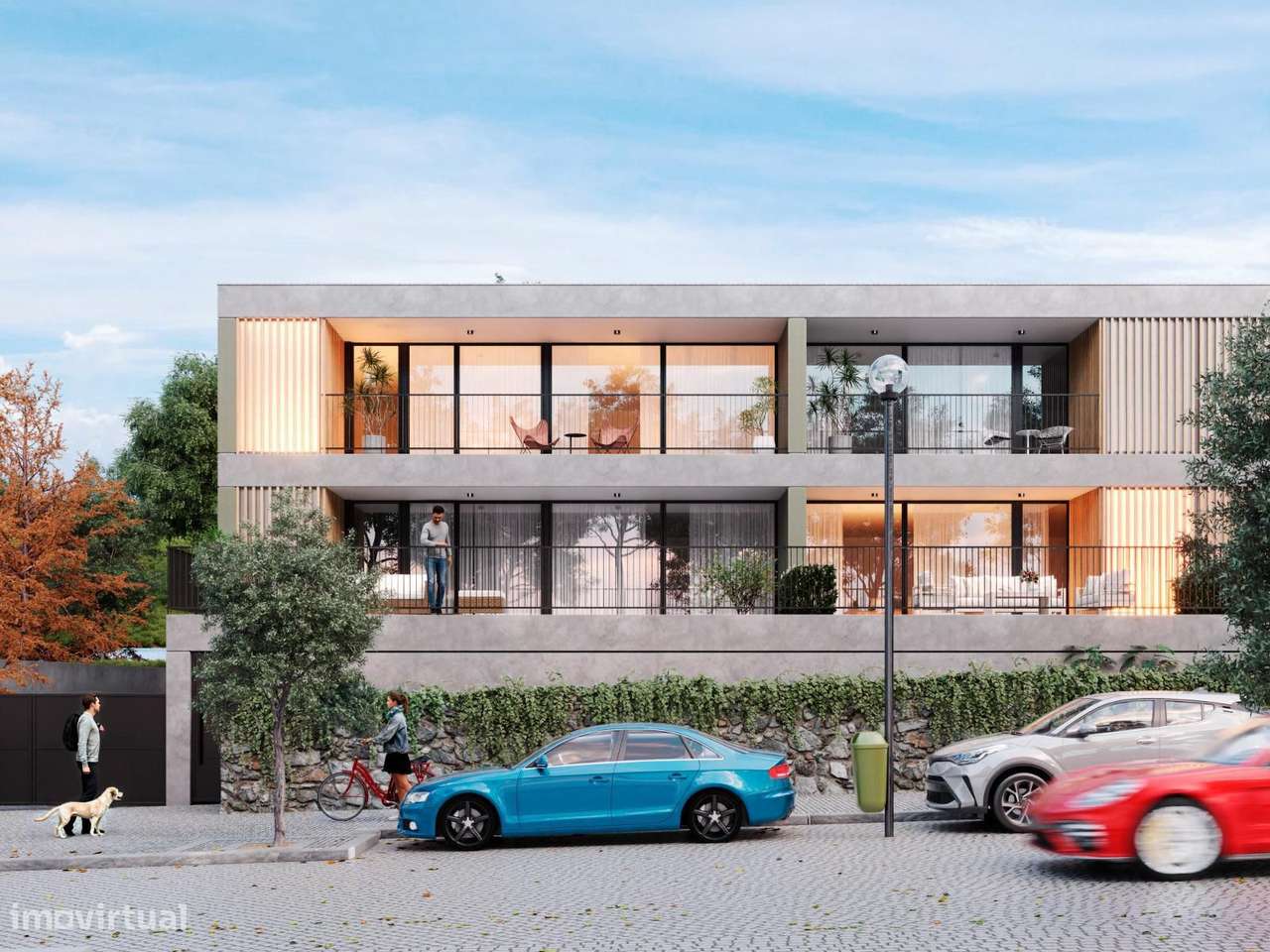 T2 com terraço e jardim em condomínio privado - Touguinhó - Grande imagem: 2/5