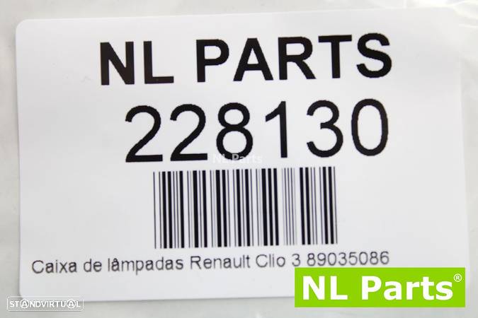 Caixa de lâmpadas Renault Clio 3 89035086 - 5