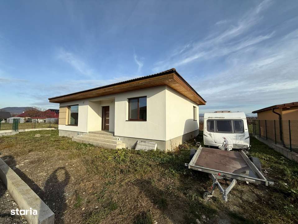 Casa finalizata stil mediteranean , 3 dormitoare, 100 mp utili – Sat - Imagine principală: 2/19