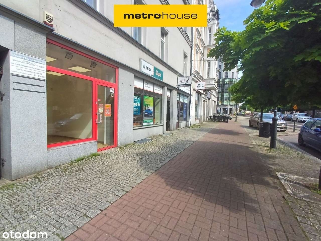 Lokal usł. w Centrum Zabrza 30m2 wyjście na deptak - Pełny obrazek: 1/6