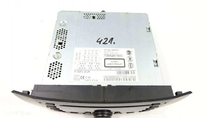 FIAT PUNTO EVO RADIO CD 7355261540 - 3