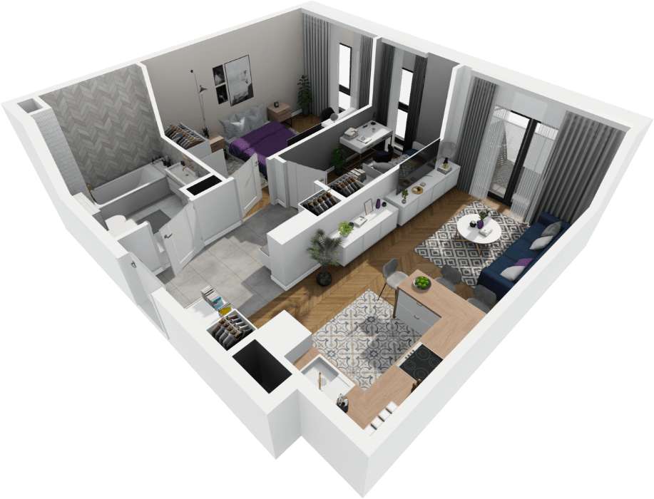 3 Pokoje - Ostatnie w takim układzie - Super CENA - Tramwaj 3 minuty-6