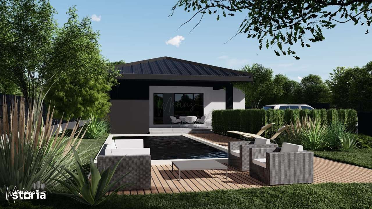 Black Friday Snagov - Casa nouă parter, teren 750mp, 189.900 euro!-12