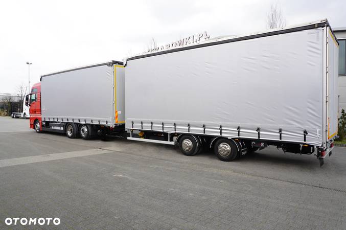 MAN Man TGX 26.510 BDF E6 6×2 Low deck / Przyczepa Konar / Zestaw 120 m3 / 38 europalet - 3