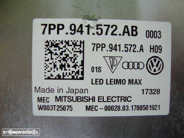 balastro LED Audi A4 + A5 - 7PP941572AB - 2