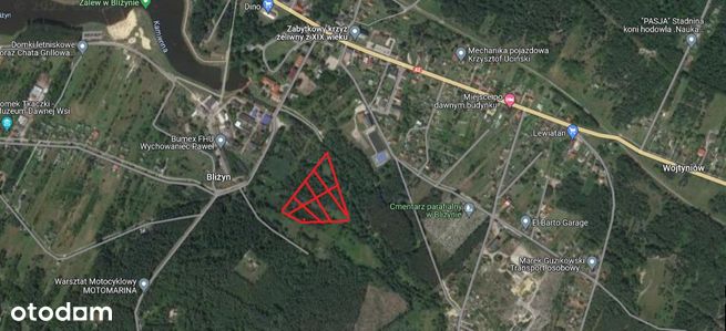 Okazja 2,34 ha Działka rolno (łąka) - leśna Bliżyn