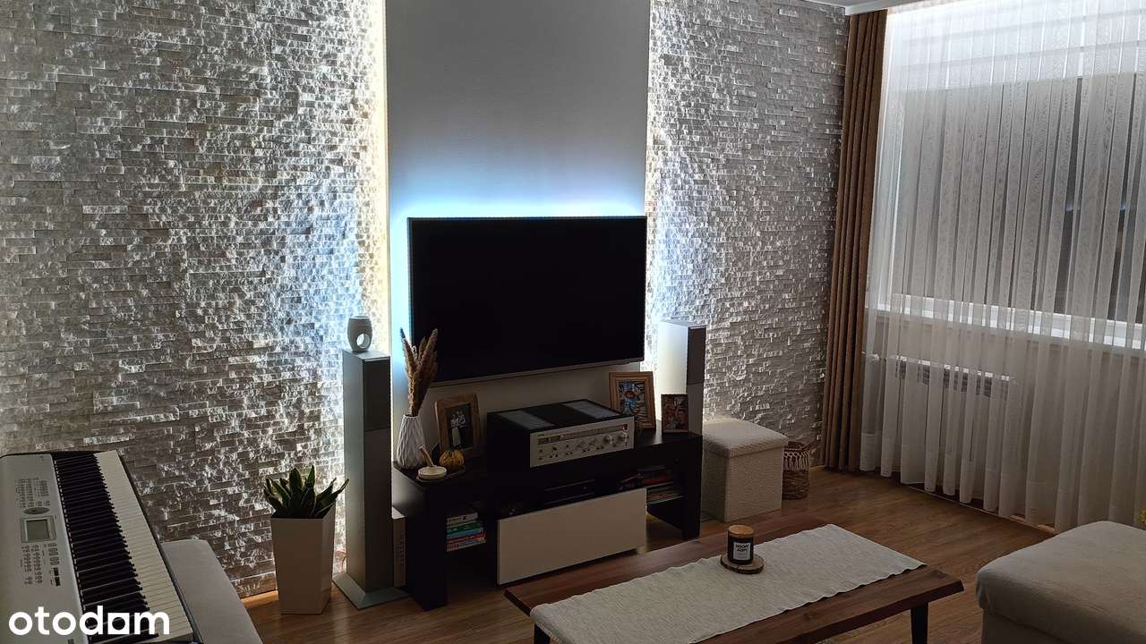 Nowoczesne mieszkanie 2 pokoje z dużym balkonem - ul. Miodowa, 44m2 - Pełny obrazek: 1/18