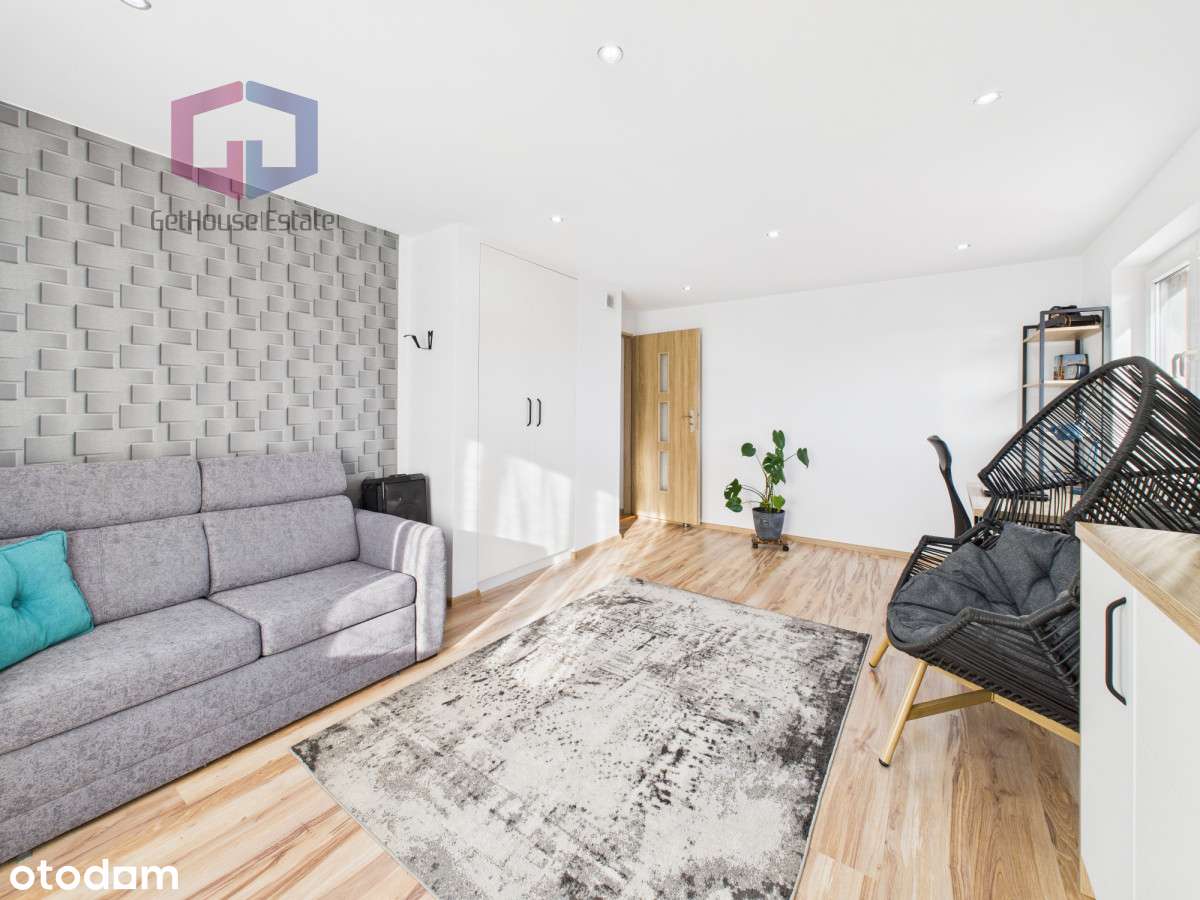 Dom bliźniak z dużą działką w Bartągu-12