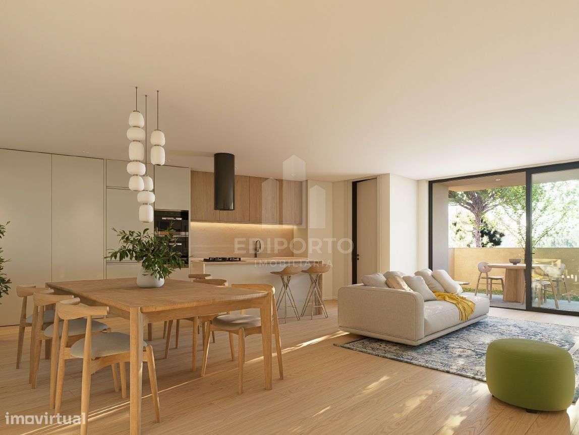 T2 Novo com Terraço em Condomínio Fechado com piscina – Valadares, Vil-2