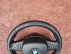 BMW E82 / E90 / E90 LCI / E92 / E92 LCI / E93 / E93 LCI. ORYGINALNA KIEROWNICA WIELOFUNKCYJNA / MULTIFUNKCYJNA M-PAKIET + PODUSZKA AIRBAG PALONA NA PRZYCISK START - STOP  O NR: 2 283 733 OEM. - 9