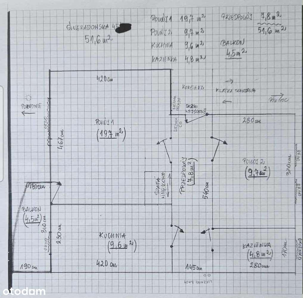 Mieszkanie 2 pokoje 51,6m2 Gaj Wrocław-11