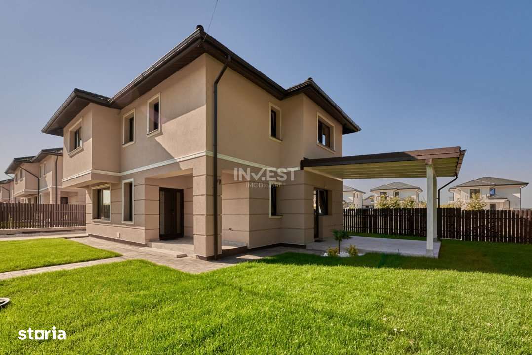 Casa individuala, constructie premium, 4camere, 2 bai, 400 mp teren, M - Imagine principală: 3/15