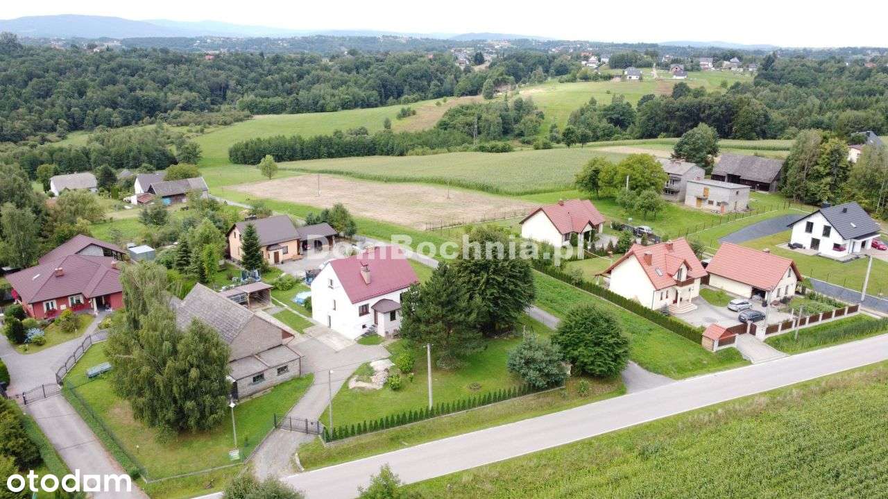 Bieńkowice gm. Dobczyce 30ar zabudowa zagrodowa-12