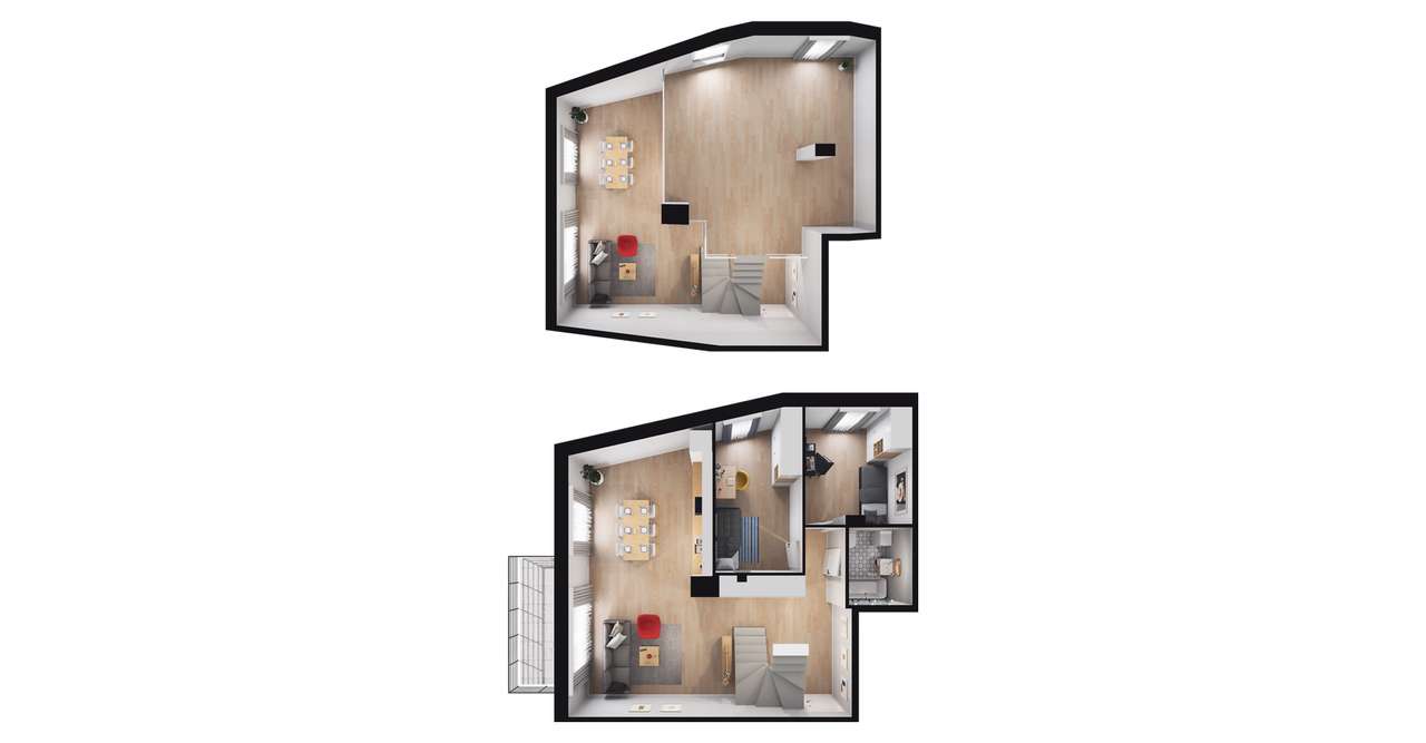 4-pokojowe mieszkanie 99m2 + balkon Bezpośrednio - Pełny obrazek: 2/8