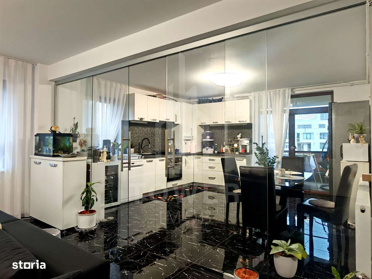 Penthouse 116 mp, terasă generoasă- vedere panoramică, compartimentare - Imagine principală: 5/16