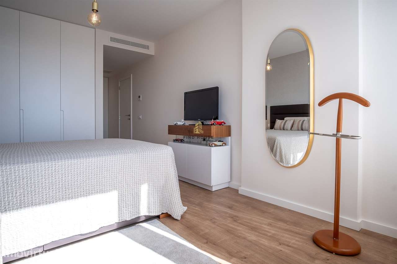 T2 com vista mar, garagem e arrecadação em Condomínio com piscina e ja-39