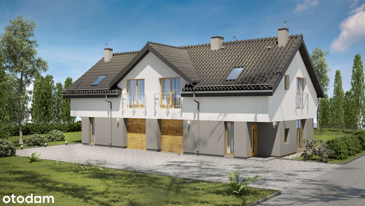 Nowoczesny dom 4 pokoje, blisko centrum Żórawiny-0