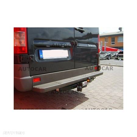 Carlig de remorcare pentru MERCEDES SPRINTER - mediu si lung 3,55/4,025m,autoutilitar,cu scara - sistem fix - din 1995 pana 2006 - 9