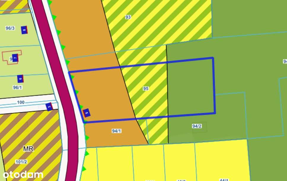 Na sprzedaż działka budowlana przy Złotogórskim Parku Krajobrazowym-1