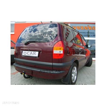 Carlig de remorcare pentru Opel ZAFIRA - 5usi. ( F _75) - sistem semidemontabil -cu suruburi din 1998 pana 2005 - 8