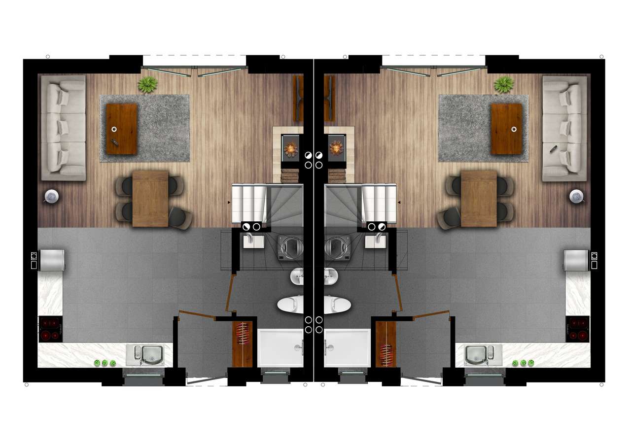 DOMY W CENIE MIESZKAŃ !!! Rzeszów - ul Magiczna 34 - Premium - Pełny obrazek: 5/6