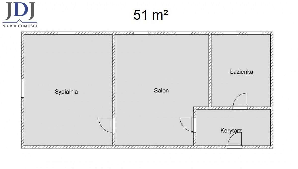 Przytulne i jasne mieszkanie 51m2.-1