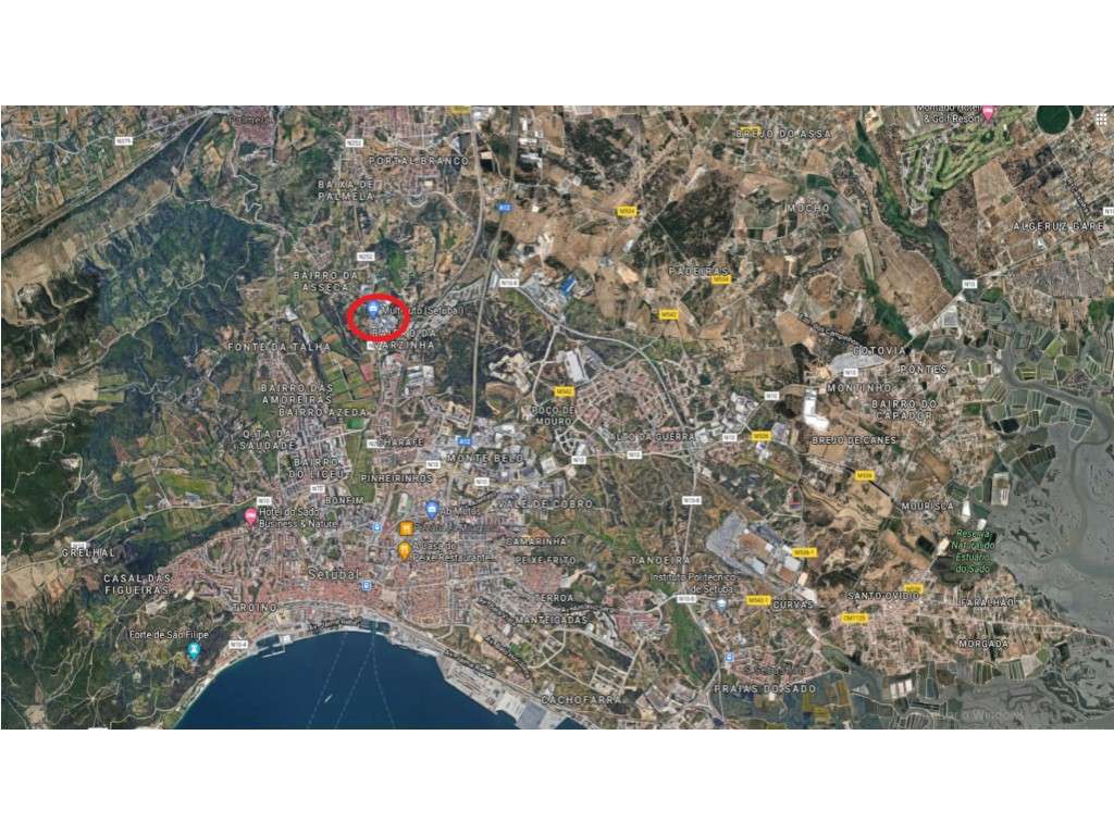 Terreno p/ construção, na zona industrial de Setúbal. - Grande imagem: 1/2