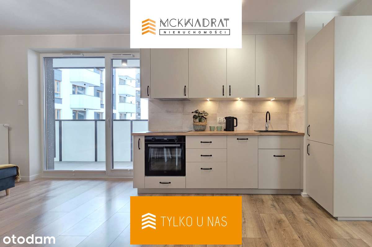 Centrum 2 pokoje, wysoki standard  42 m2, parking
