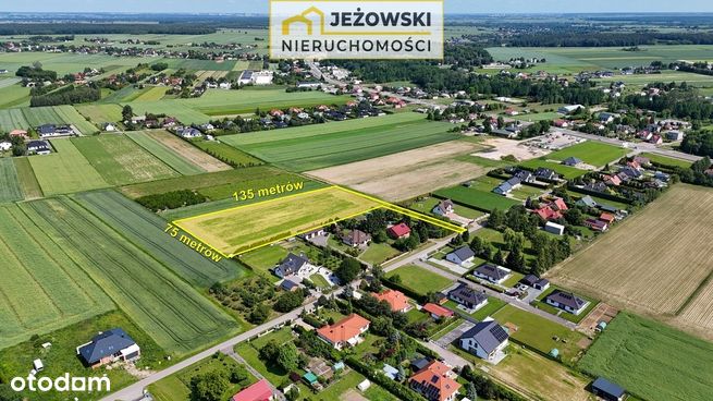 Działka bud-rolna 90 arów, wygodny podział, media.-3
