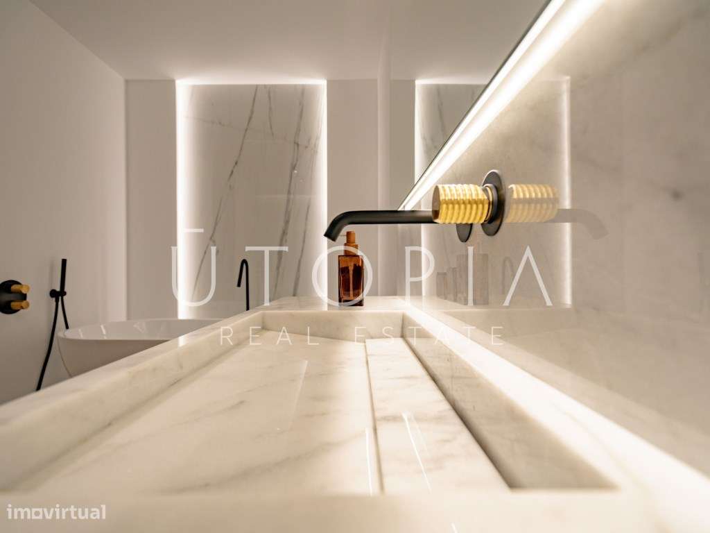 T4 novo com terraço, sala de cinema e piscina - D. João III Prestig...-16