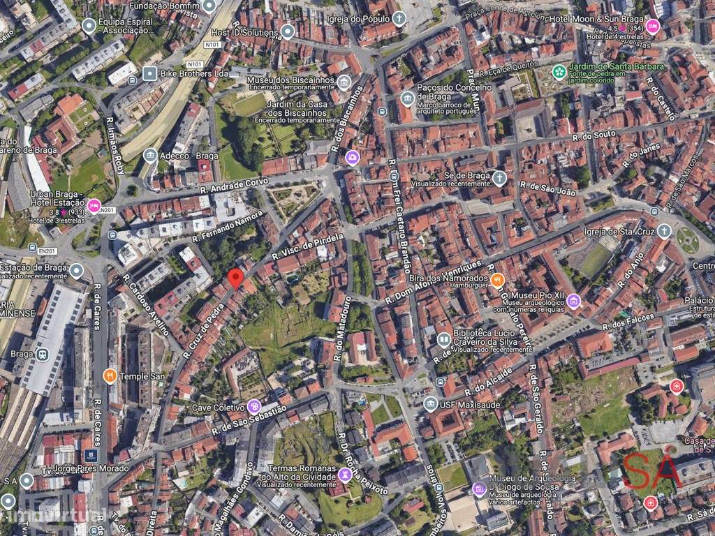 Apartamento T1 novo com varanda em Maximinos, a 100m do centro hist...-28