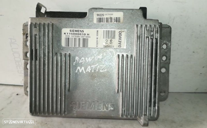 Centralina Do Motor Daewoo Matiz (M100, M150) - 1