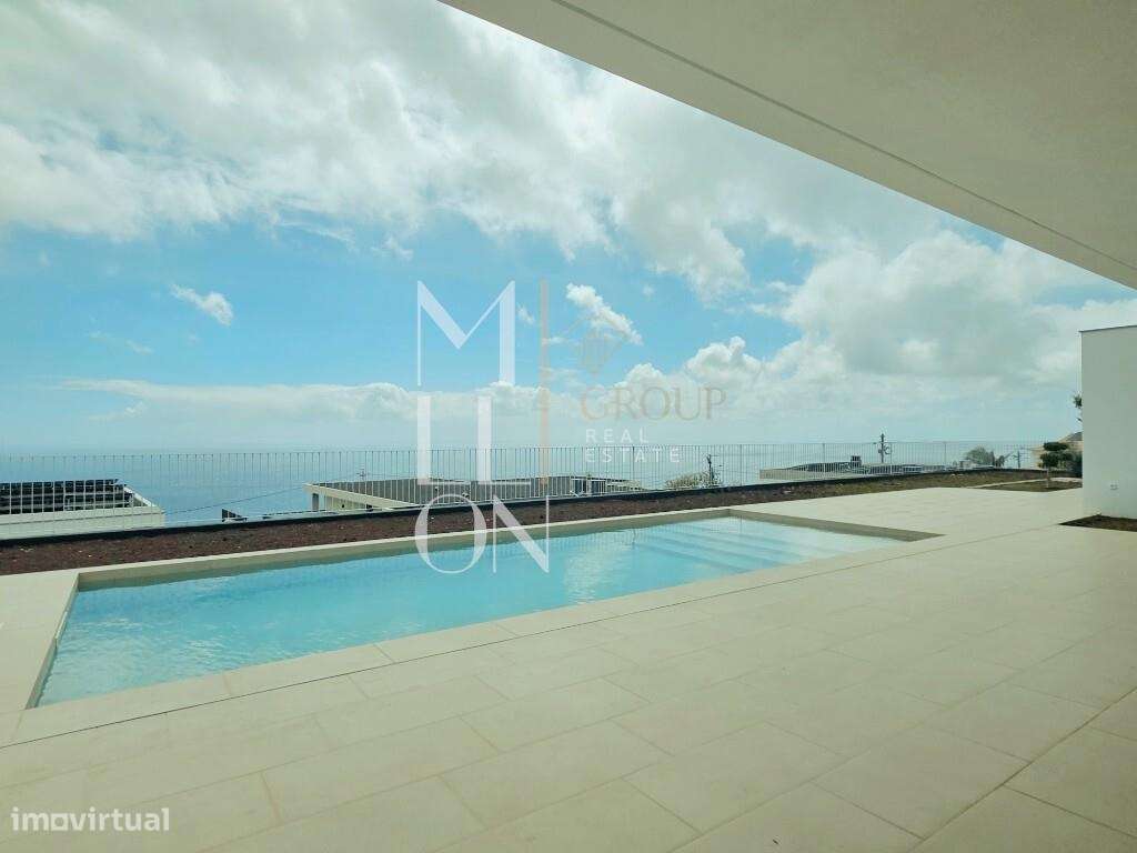 Moradia de Luxo T4 Térrea no Estreito da Calheta – Vista Mar, Piscina - Grande imagem: 5/53