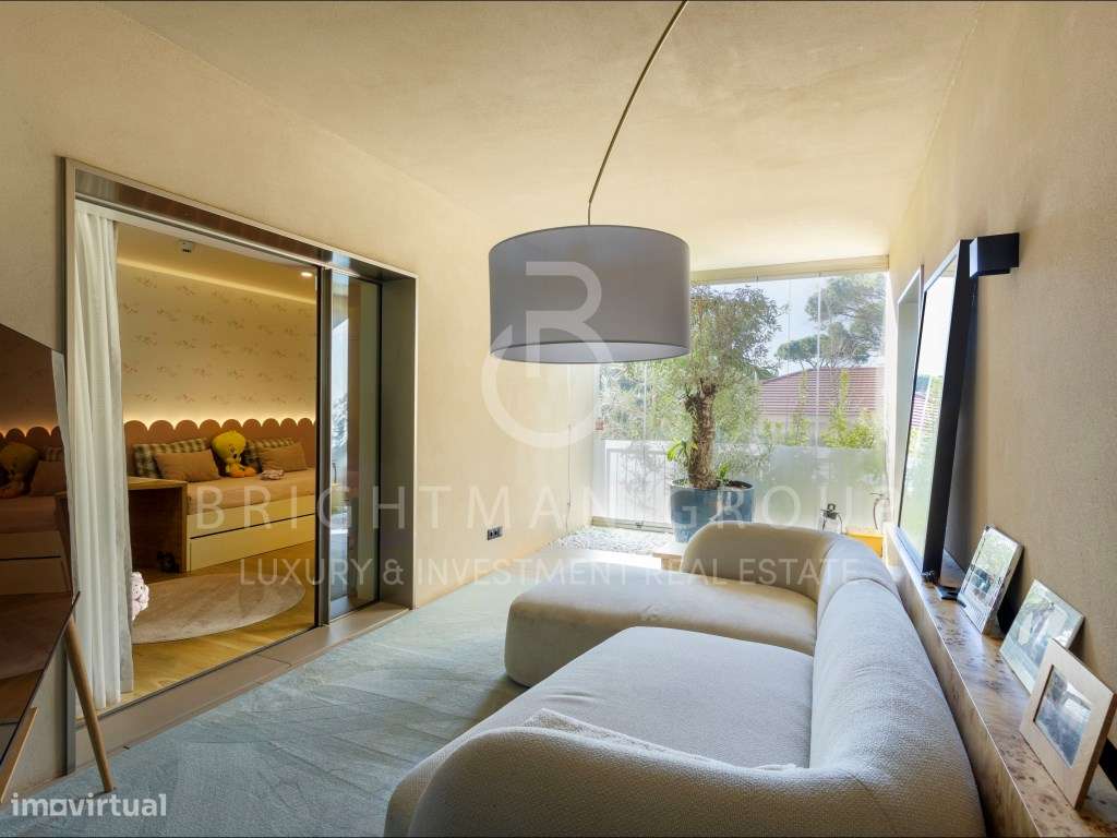 Apartamento T3 com piscina e jardim, na Quinta da Marinha-17