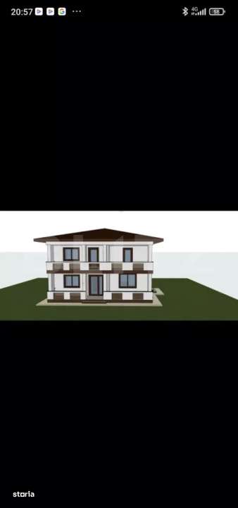 Proiect Casa + garaj in constructie – teren 553 mp, Holboca - Imagine principală: 1/6