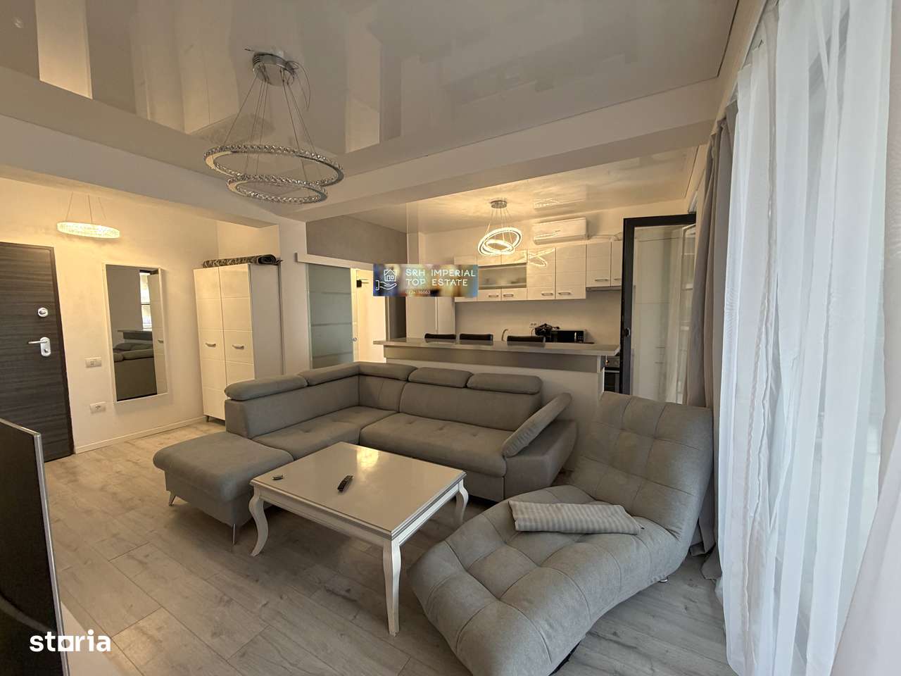 Apartament 3 camere 2 bai Stefan Building Promenada Vedere Frontala-1