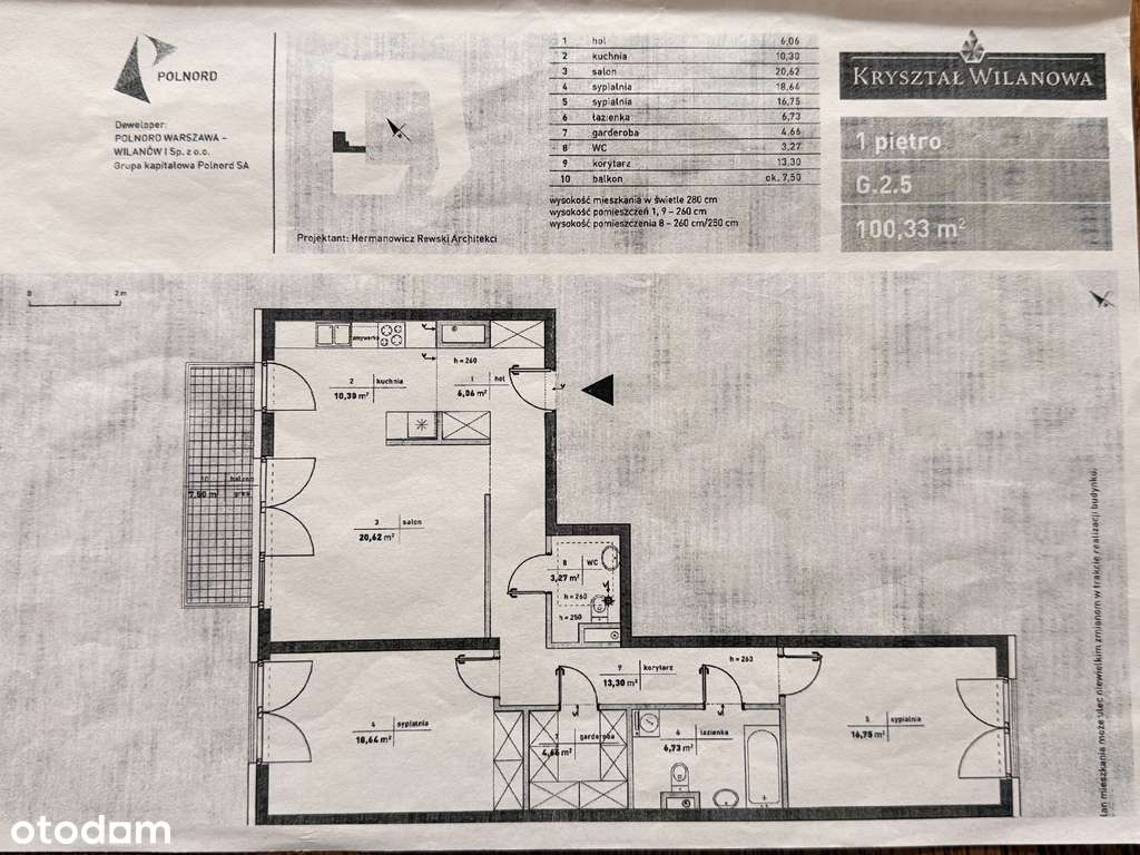 Na sprzedaż 3 pok.mieszkanie - Miasteczko Wilanów-13
