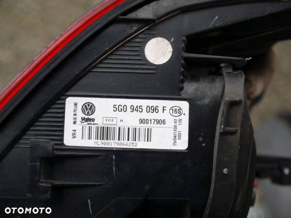 Volkswagen Golf 7 Lampa prawy tyl prawa tylna VW VII hb bl - 4